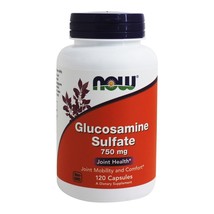 NOW Foods Glucosamine Sulfate (Superior Joint Support) 750 mg., 120 Capsules - $15.29