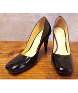 Naturalizer Heels-Black-Shiny-5 1/2 M-Womens Shoes- - $37.49