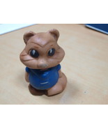 VINTAGE USSR SOVIET RUSSIAN RUBBER TOY BEAR ABOUT 1970 - $12.86