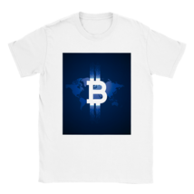 Bitcoin t shirt cryptocurrency trader geek crypto satosh nakamoto gift-giving - £19.52 GBP+