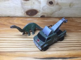 1997 Matchbox The Lost World Jurassic Park Hook Truck Dieter Stark Velociraptor - £8.25 GBP