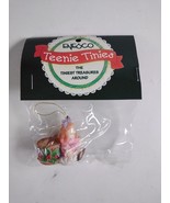 Vintage Enesco Teenie Tinies Christmas Doll &amp; Drum Mini Hanging Ornament... - £7.66 GBP