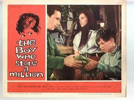 Boy Who Stole A Million-Virgilio Teixeira-Maurice Reyna-11x14-Color-Lobby Card - £26.05 GBP