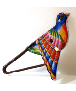 TIN SINGING BIRD ✱ Vintage Small Litho Tin Toy ~ 60´s? - WORKING - £54.81 GBP