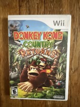 Nintendo Donkey Kong Country Returns (Nintendo Wii, 2010)Complete w/Case, Manual - £14.49 GBP