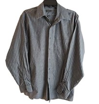 Arrow Dress Shirt Men&#39;s Long Sleeve Button Down  size L 34/35 Pinstripe ... - $9.49