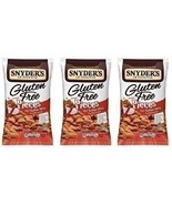 Snyder&#39;s of Hanover Gluten Free Hot Buffalo Wing Pretzels 7oz (3 bags) - $21.77