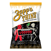 Zapp&#39;s New Orleans Style Thin &amp; Crispy Voodoo Flavor Potato Chips,  8 oz... - £25.22 GBP+