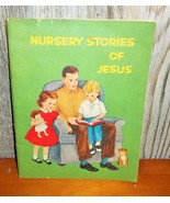 Vintage 1957 Katherine Royer Nursery Stories of Jesus Book Illustrate Hostetler  - $25.00