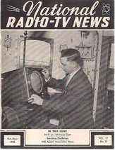 National RADIO-TV News October-November 1956 Technical Newsletter - £7.88 GBP