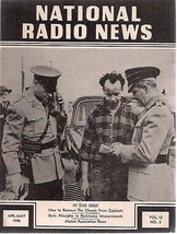 National Radio News April-May 1946 Technical Newsletter - £7.86 GBP