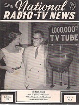 National Radio Tv News October November 1950 Technical Newsletter - £7.83 GBP