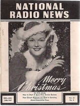 NATIONAL RADIO NEWS December-January 1946/1947 technical newsletter - £7.86 GBP