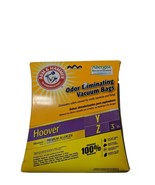 2 HOOVER Vacuum Cleaner BAGS Type Y &amp; Z Arm &amp; Hammer Odor Eliminating Ba... - £11.93 GBP