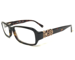 Silver Dagger Eyeglasses Frames TABOO C4 Tortoise Rectangular Full Rim 5... - $83.93