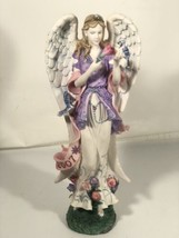 Lenox &quot;Emma&quot; The 2007 Angel of Glory Limited Edition 13&quot; Tall Birds Flowers - £45.09 GBP