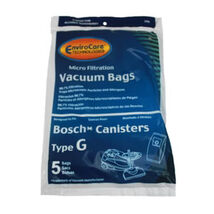 5 Bosch Vacuum Part 206 / Paper Bags, G, 5PK, Compact Canistermicrofiltr... - $10.82 CAD