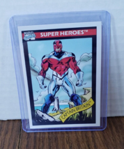 1990 Marvel Super Heroes Trading Card Impel Captain Britain #40 - $1.97