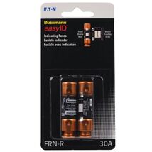 Eaton Bussmann Series FRN-R 30 Amp with Indicator, 250 Vac and IR 200 kA... - €26,33 EUR