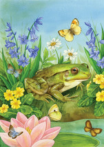 Frog Pond Lily Pad Butterflies Cross Stitch Pattern***L@@K*** - $2.95