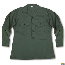 Rare Vietnam Era Military Durable Press 13.5 X 32 Utility Shirt Uniform OG-507 - £58.64 GBP