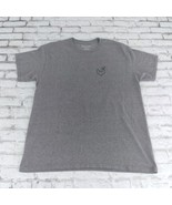 Browning T Shirts Mens Large Gray Flag Graphic American Big Game Hunter - $15.99