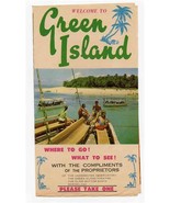 Welcome to Green Island Brochure Great Barrier Reef Australia 1970&#39;s - £29.59 GBP