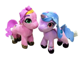 My Little Pony Plush Soft Figures Pipp Petals Izzy Moonbow LOT Small 7 Inch - $8.69