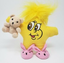 9" It's All Greek To Me Yellow Star Holding Teddy Bear Stuffed Animal Plush Toy - $26.60