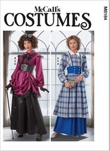 McCalls Sewing Pattern 8184 Costume Steampunk Adventurer Dress Misses Size 6-14 - £7.68 GBP