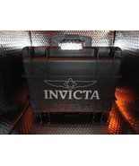 Invicta watch carrying case in solid black holds 8 watches - $145.00