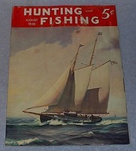 Vintage Hunting and Fishing Magazine August 1938 - £7.95 GBP