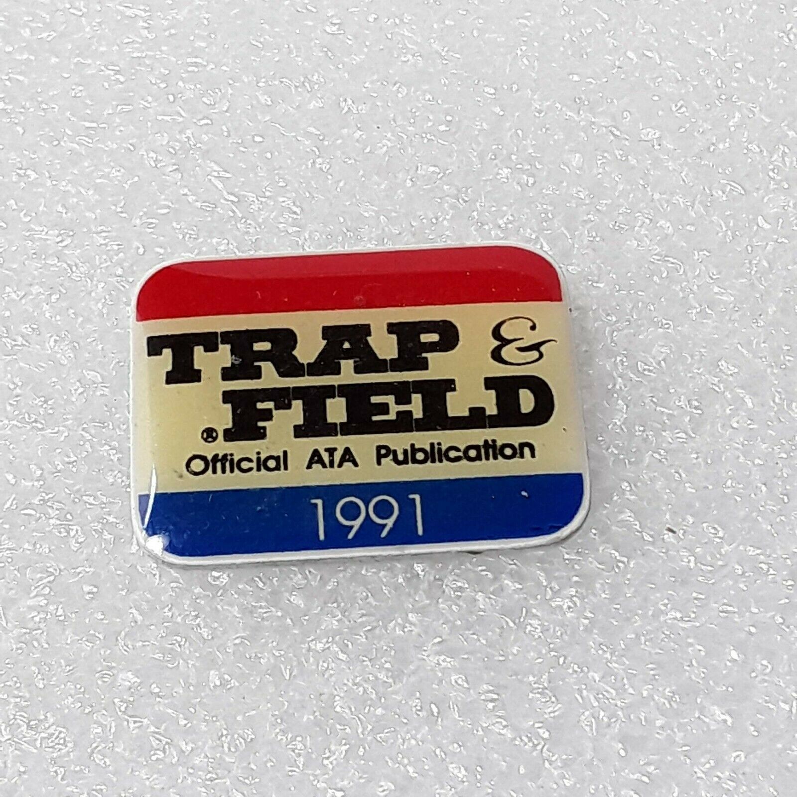Primary image for Field & Trap Magazine Lapel Hat Pin - 1991 Official ATA Publication
