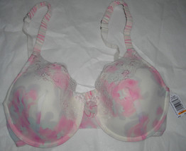 Jessica Simpson Floral Double Back Strap Lace Bra 36B - £14.15 GBP