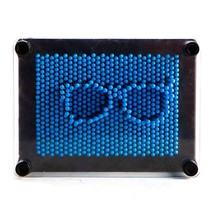 Blue Neon Pin Art - £19.50 GBP