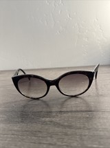 PRADA Sunglasses SPR 23O 2AU-6S1 Havana Brown Cat Eye FRAMES ONLY 56-20-140 - $1,311.53 MXN