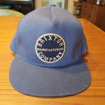 Brixton MFG. Company Hat Cap Snap Back Gray rare Sample - $12.59