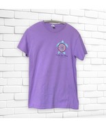 Cape San Blas Florida Purple Turtle Mandala Fractal T Shirt Small - £6.90 GBP