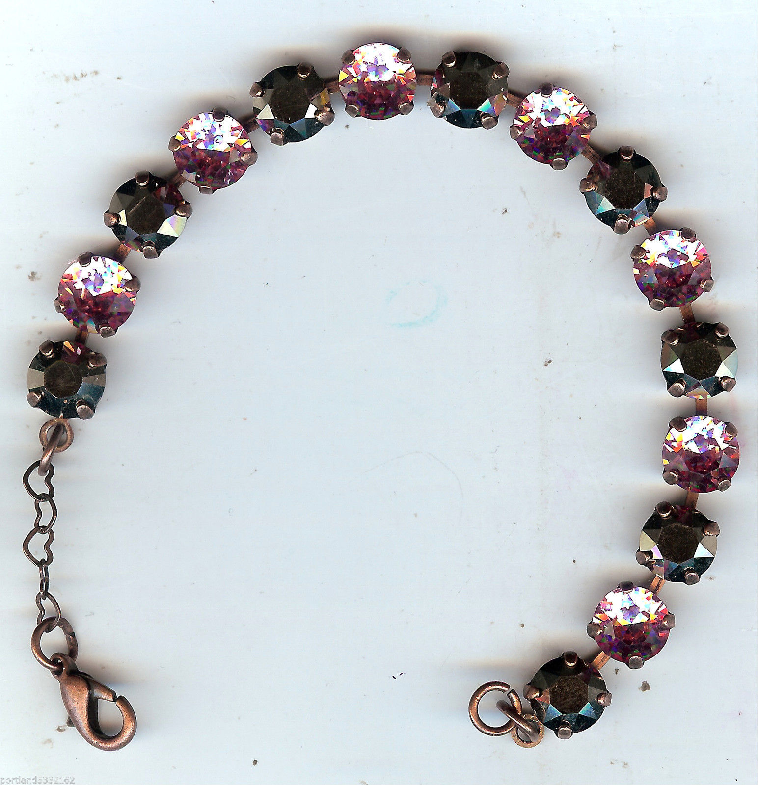 Primary image for MEA Original, City Lights Bracelet/W Multi. Swarovski Crystals,   D1