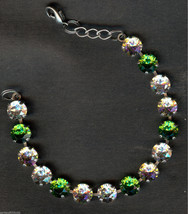 MEA Original, Irish Mist Fun Bracelet/W Multi. Swarovski Crystals,   D1 - £38.67 GBP