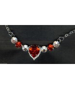MEA Jewelry Original, SP Eternal Love, Swarovski Crystal Necklace    D1 - £46.50 GBP