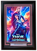 Chris Hemsworth Signed Framed 11x17 Thor Love and Thunder Photo JSA - £253.17 GBP