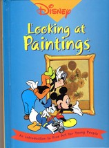 Looking At Paintings  (Disney) - children Hardcovered Book - £3.55 GBP