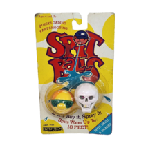 VINTAGE 1988 LJN SPITBALLS SPITZ-SKULL + SHADES ENTERTECH NOS SEALED - WEAR - £32.95 GBP