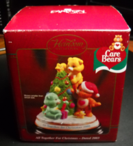 Carlton Cards Heirloom Ornament 2003 Care Bears All Together For Christm... - $12.99