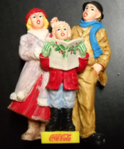 Coca Cola Town Square Collection Accessory 1994 Singing Carolers in Orig... - $7.99