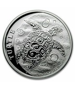 2021 Hawksbill Turtle 1 oz .999 Pure Silver New Zealand Beautiful Uncirc... - £35.37 GBP