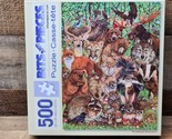 Bits &amp; Pieces Jigsaw Puzzle - “Woodland Mammals” 500 Piece - SHIPS FREE - $18.79