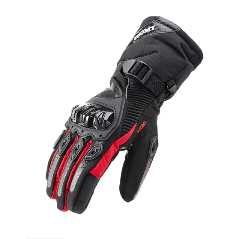 Motorcycle Gloves 100% Waterproof Touch Screen Winter Warm Windproof Drop - £28.13 GBP