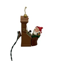 VINTAGE HALLMARK Ornament Santas Hot Line Telephone Switchboard Light Blink 1991 - £15.81 GBP